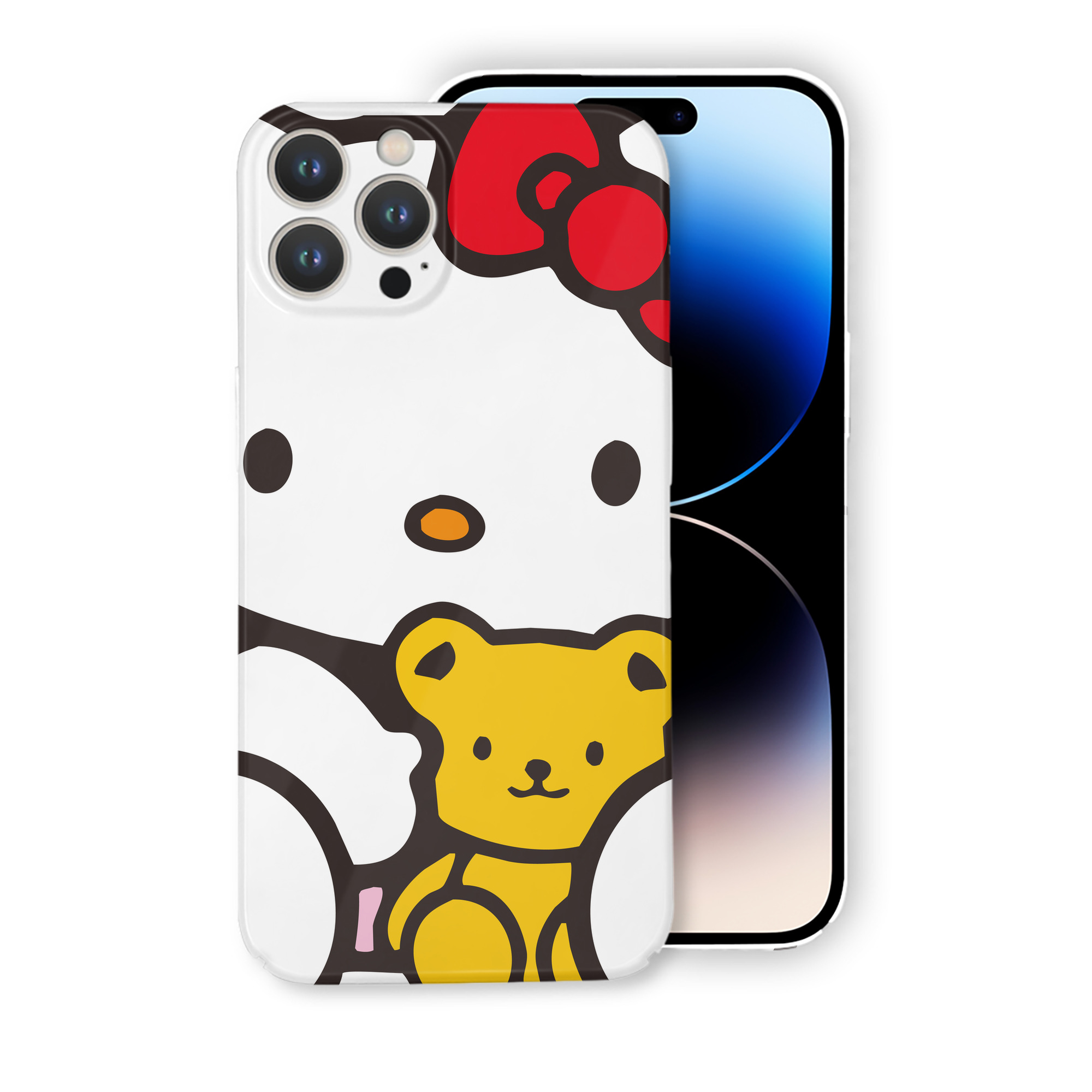 （画像用） Hello Kitty ハローキティ 【iPhone 14シリーズ対応】ハードケース